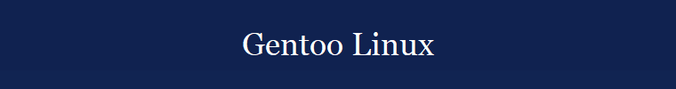 Gentoo Linux